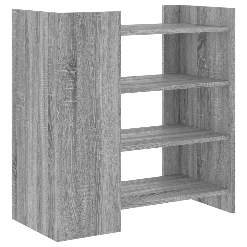 Dressoir 73,5x35x75 cm bewerkt hout grijs sonoma eikenkleurig is nu te koop bij PeponiXL, paradijselijk wonen!