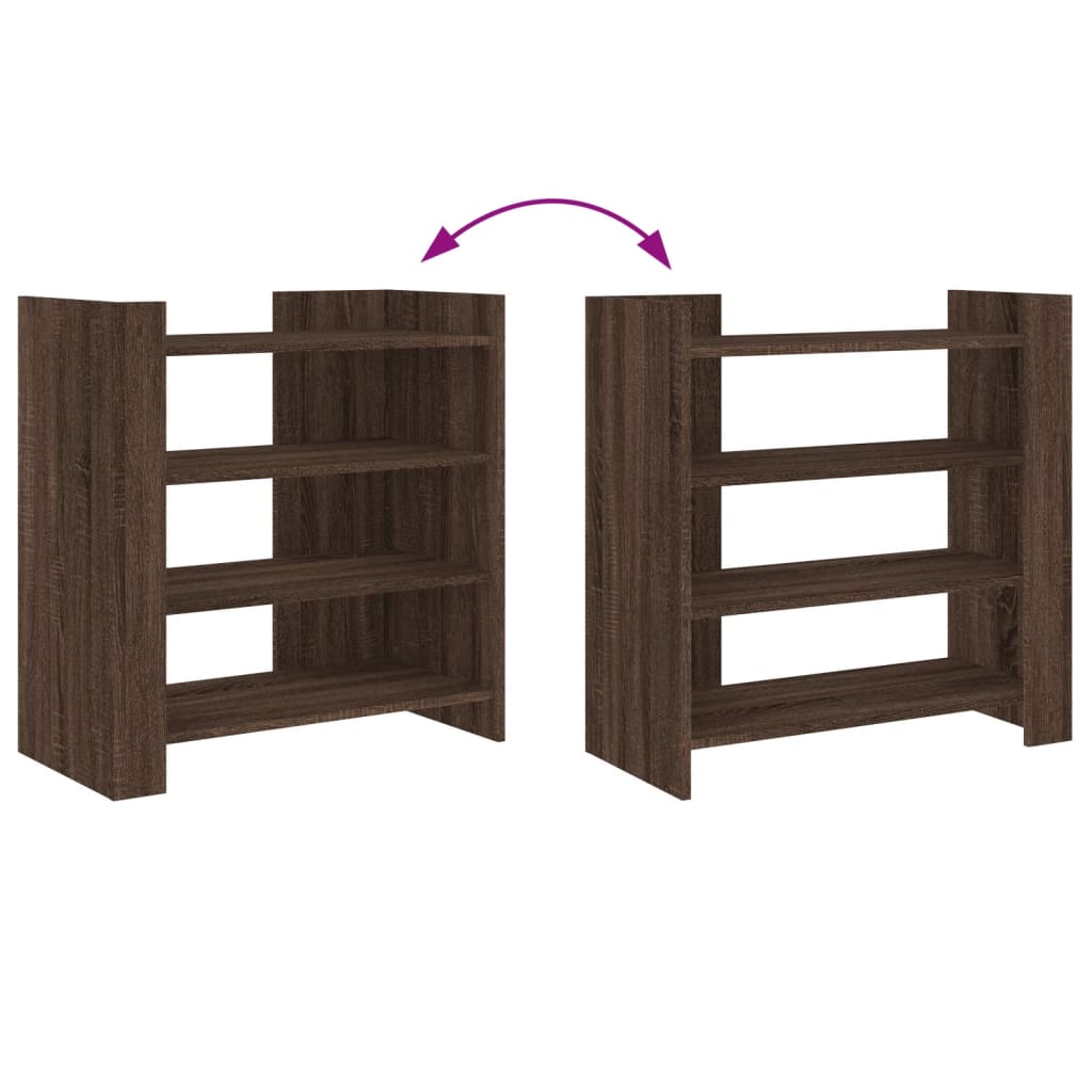 Dressoir 73,5x35x75 cm bewerkt hout bruin eikenkleur is nu te koop bij PeponiXL, paradijselijk wonen!