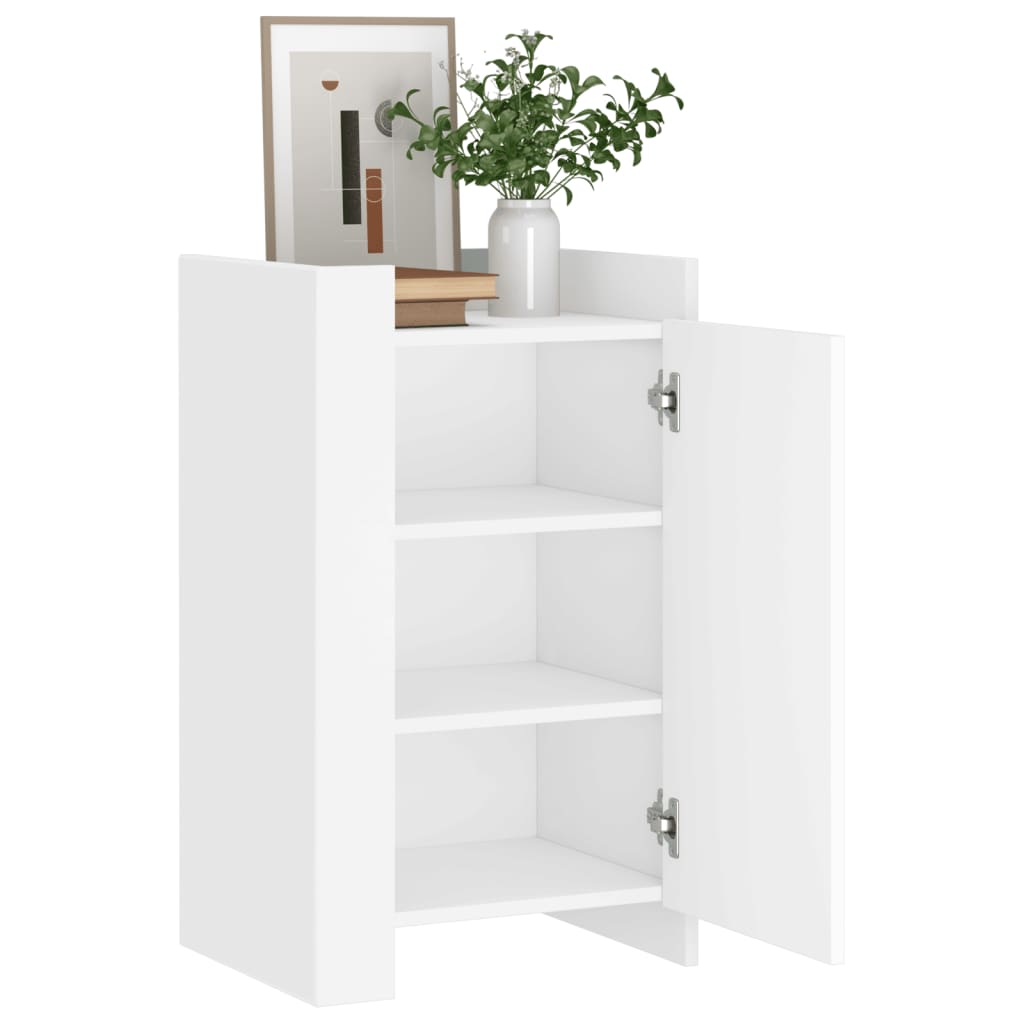 Dressoir 45x35x75 cm bewerkt hout wit is nu te koop bij PeponiXL, paradijselijk wonen!