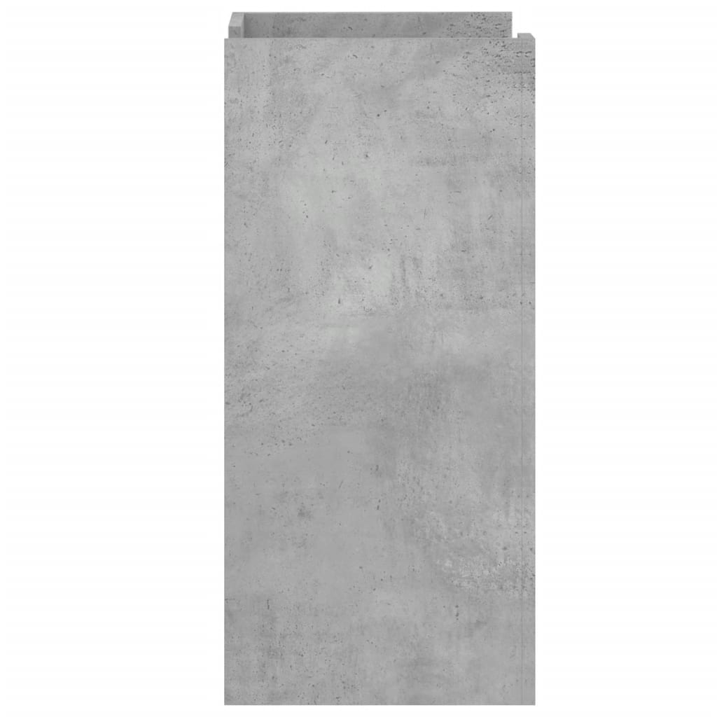 Dressoir 45x35x75 cm bewerkt hout betongrijs is nu te koop bij PeponiXL, paradijselijk wonen!