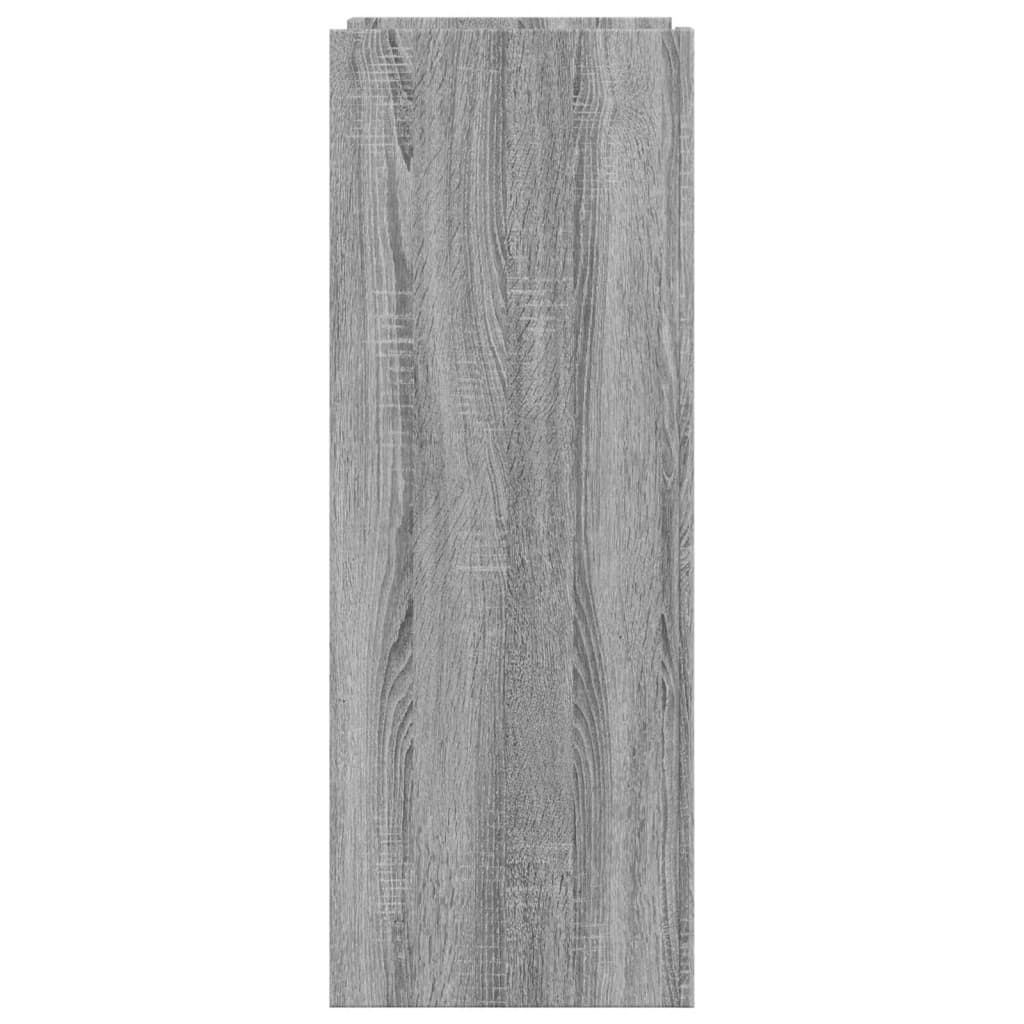 Schoenenkast 52x37,5x100 cm bewerkt hout grijs sonoma eiken is nu te koop bij PeponiXL, paradijselijk wonen!