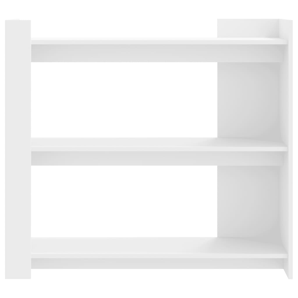 Wandtafel 100x35x90 cm bewerkt hout wit is nu te koop bij PeponiXL, paradijselijk wonen!