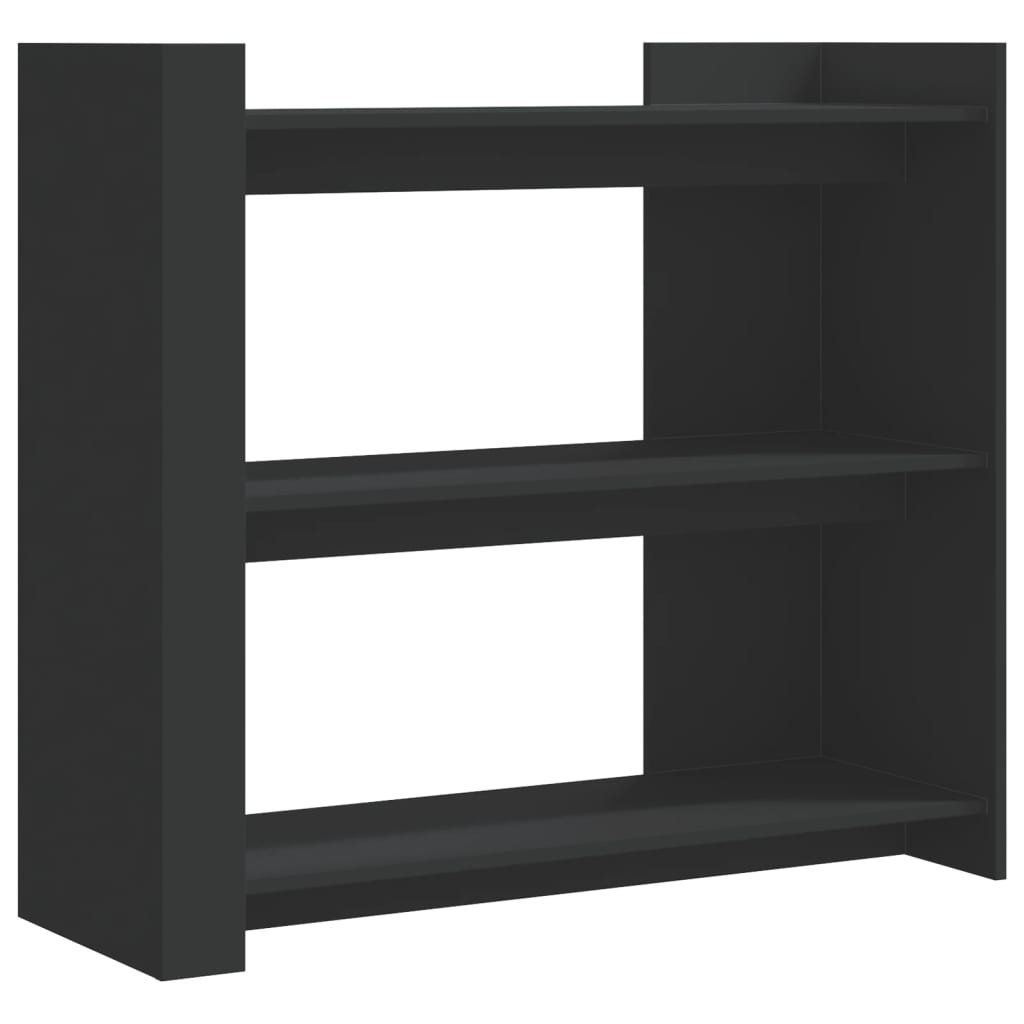 Wandtafel 100x35x90 cm bewerkt hout zwart is nu te koop bij PeponiXL, paradijselijk wonen!
