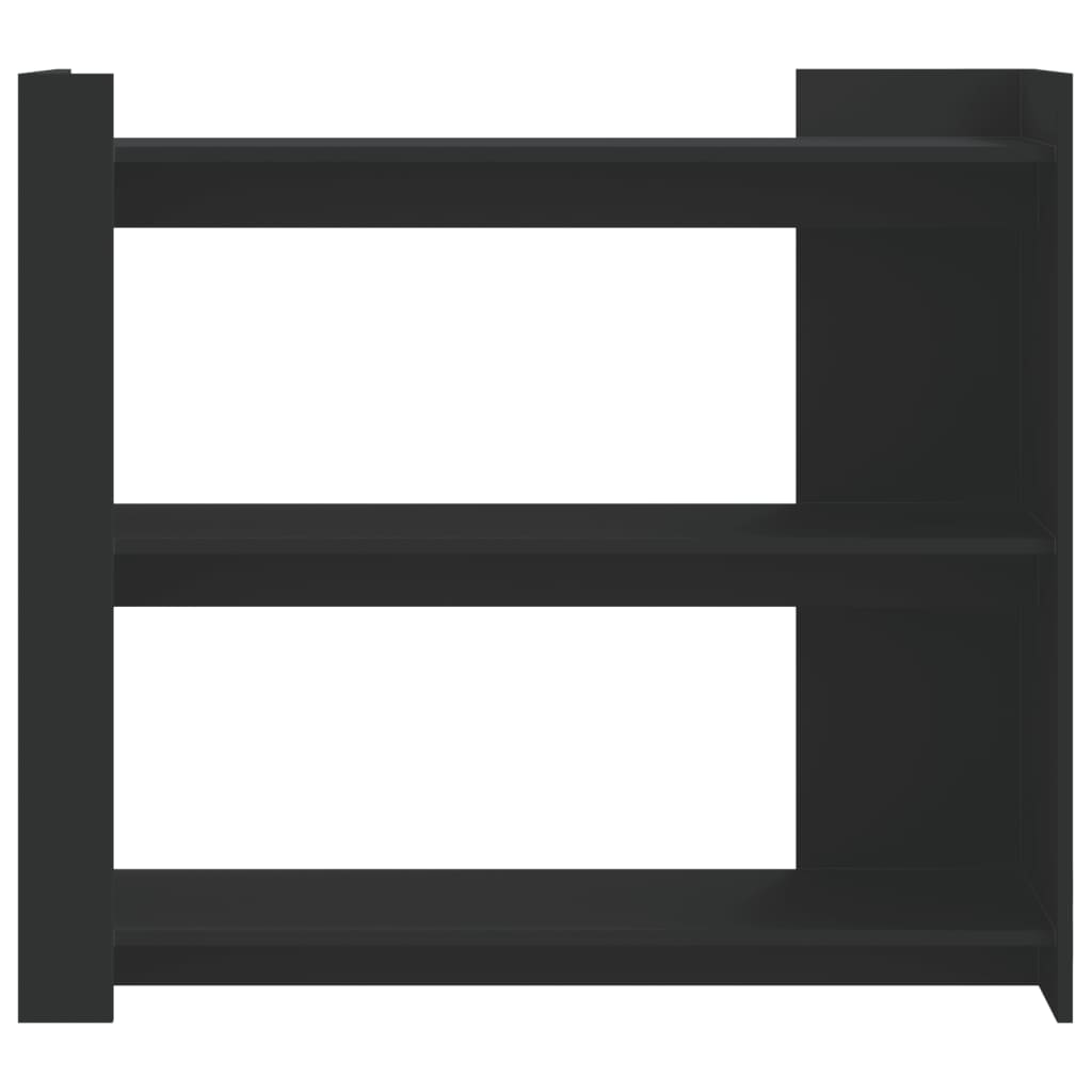 Wandtafel 100x35x90 cm bewerkt hout zwart is nu te koop bij PeponiXL, paradijselijk wonen!