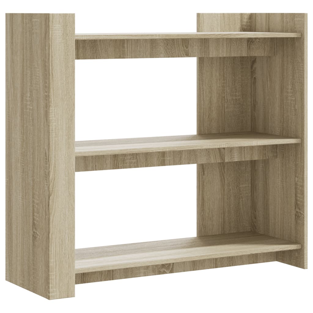 Wandtafel 100x35x90 cm bewerkt hout sonoma eikenkleurig is nu te koop bij PeponiXL, paradijselijk wonen!