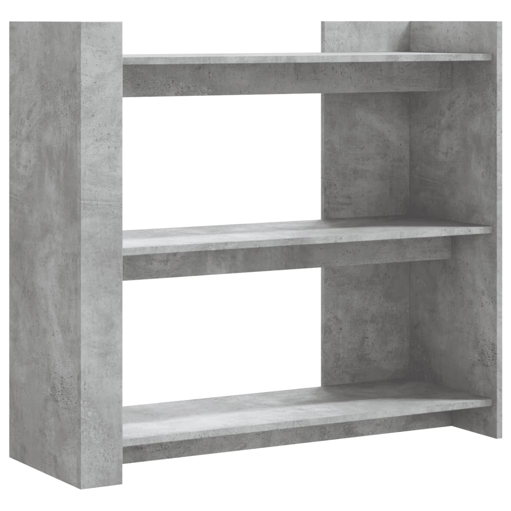 Wandtafel 100x35x90 cm bewerkt hout betongrijs is nu te koop bij PeponiXL, paradijselijk wonen!