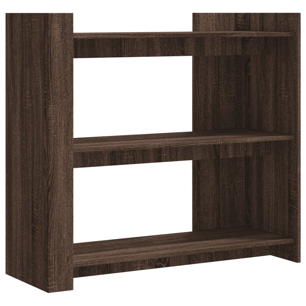 Wandtafel 100x35x90 cm bewerkt hout bruin eikenkleurig is nu te koop bij PeponiXL, paradijselijk wonen!