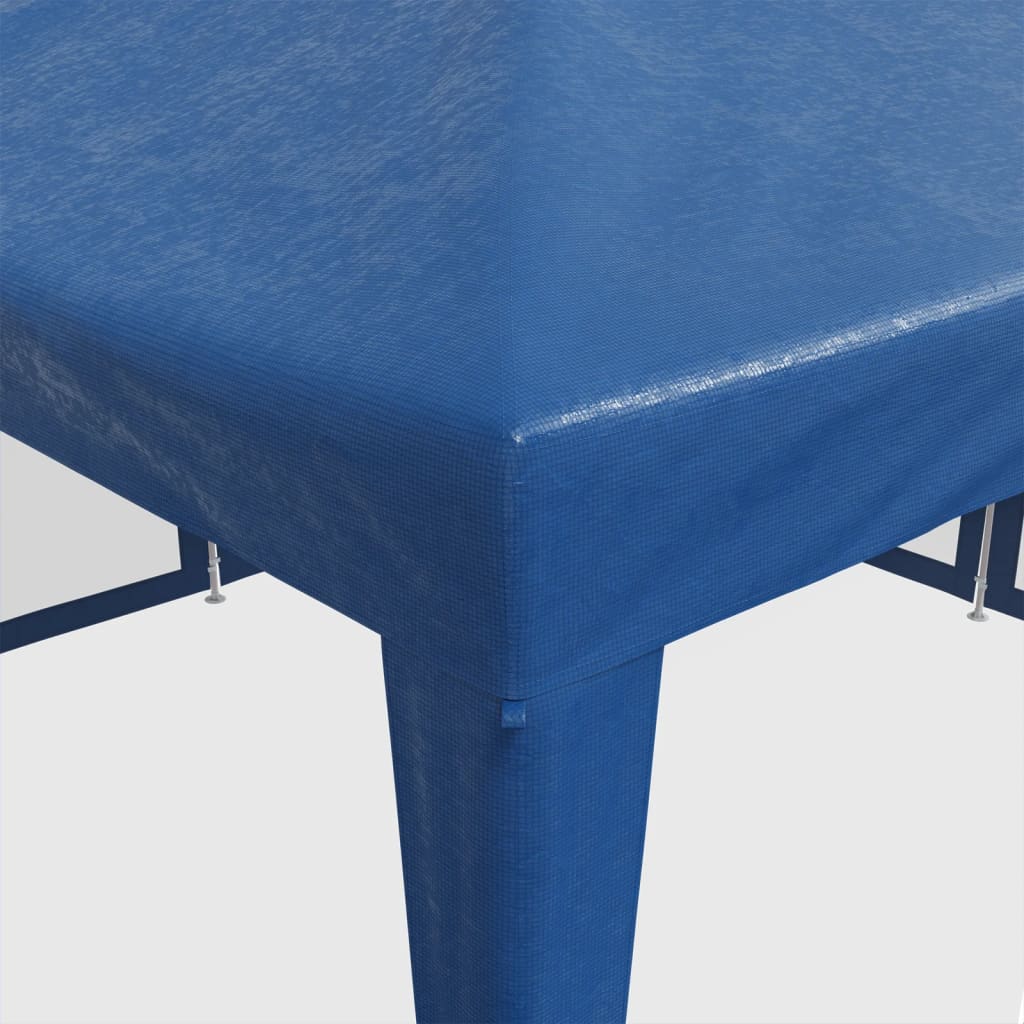 Partytent met 8 mesh zijwanden 4x4 m HDPE blauw is nu te koop bij PeponiXL, paradijselijk wonen!