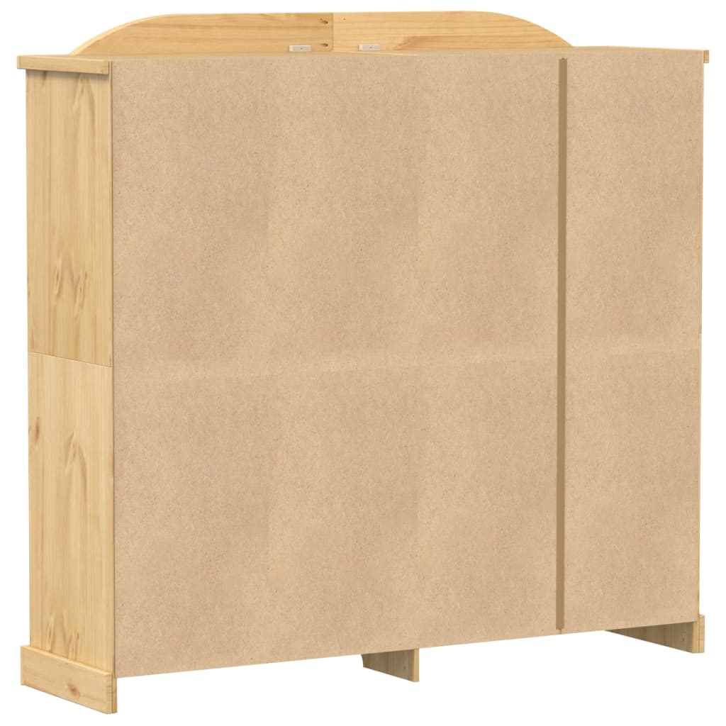 Kledingkast Corona 194x52x186 cm massief grenenhout is nu te koop bij PeponiXL, paradijselijk wonen!