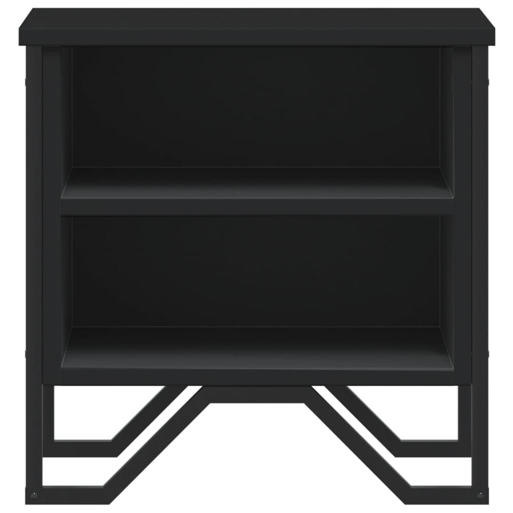 Nachtkastjes 2 st 40x30x40 cm bewerkt hout zwart is nu te koop bij PeponiXL, paradijselijk wonen!