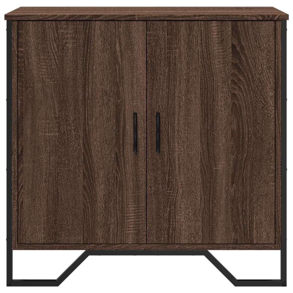 Dressoir 78x35,5x74,5 cm bewerkt hout bruin eikenkleur is nu te koop bij PeponiXL, paradijselijk wonen!
