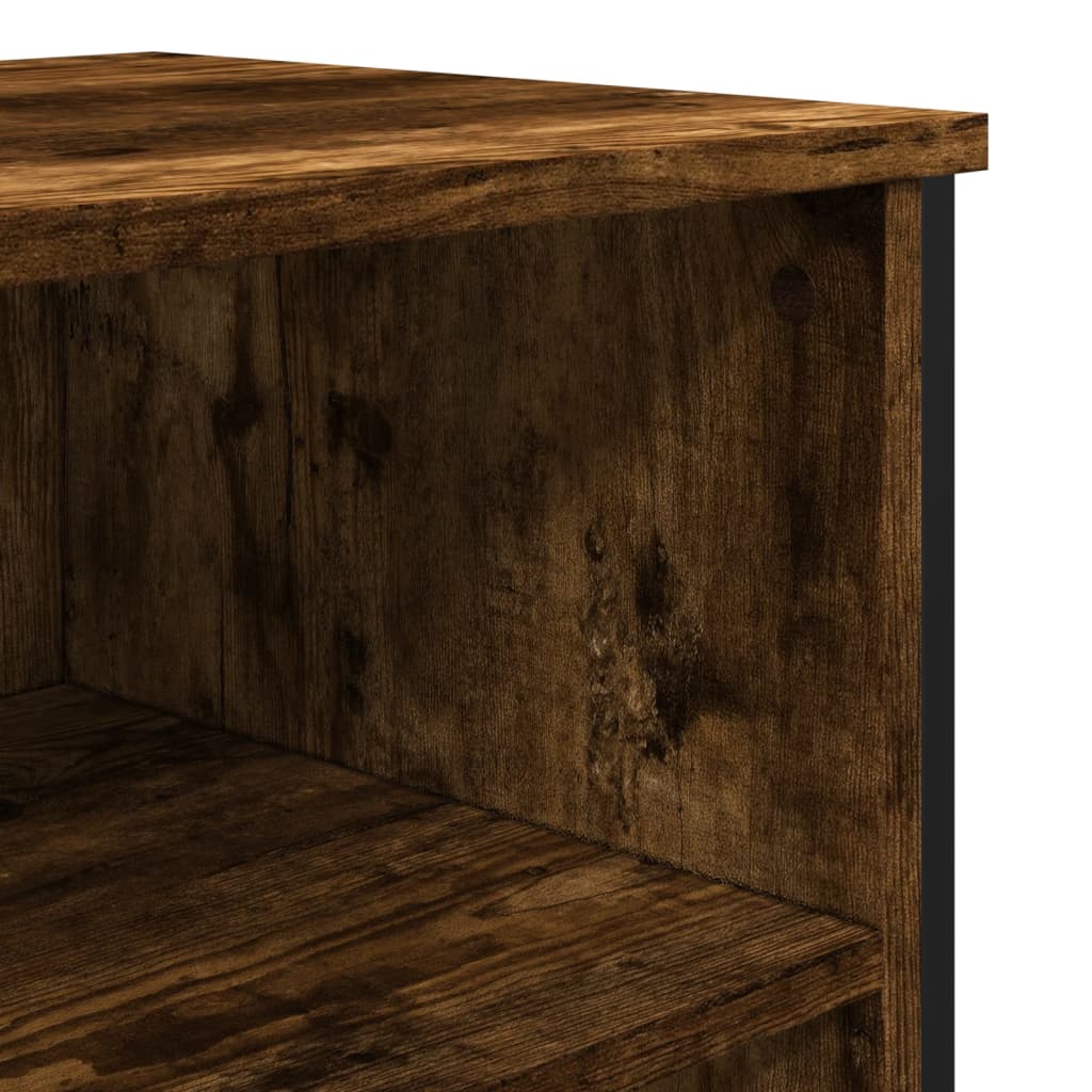 Dressoir 91x35,5x74,5 cm bewerkt hout gerookt eikenkleurig is nu te koop bij PeponiXL, paradijselijk wonen!