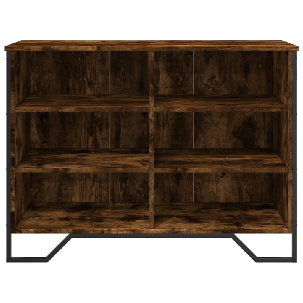 Dressoir 101x35,5x74,5 cm bewerkt hout gerookt eikenkleurig is nu te koop bij PeponiXL, paradijselijk wonen!