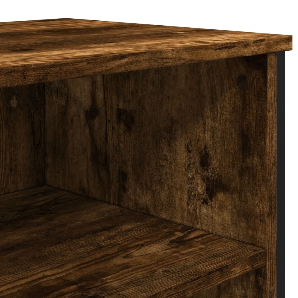 Dressoir 101x35,5x74,5 cm bewerkt hout gerookt eikenkleurig is nu te koop bij PeponiXL, paradijselijk wonen!