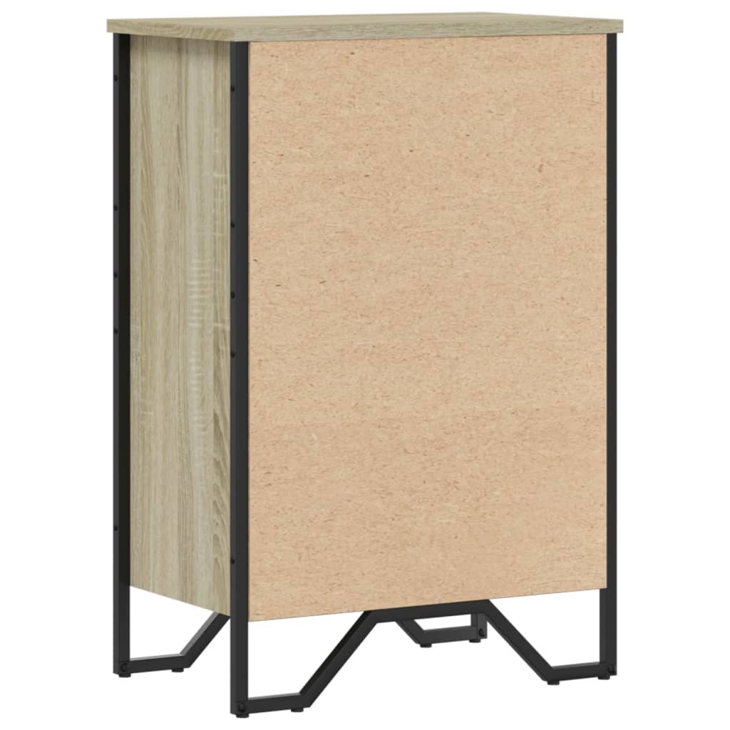 Boekenkast 50x31x74,5 cm bewerkt hout sonoma eikenkleurig is nu te koop bij PeponiXL, paradijselijk wonen!