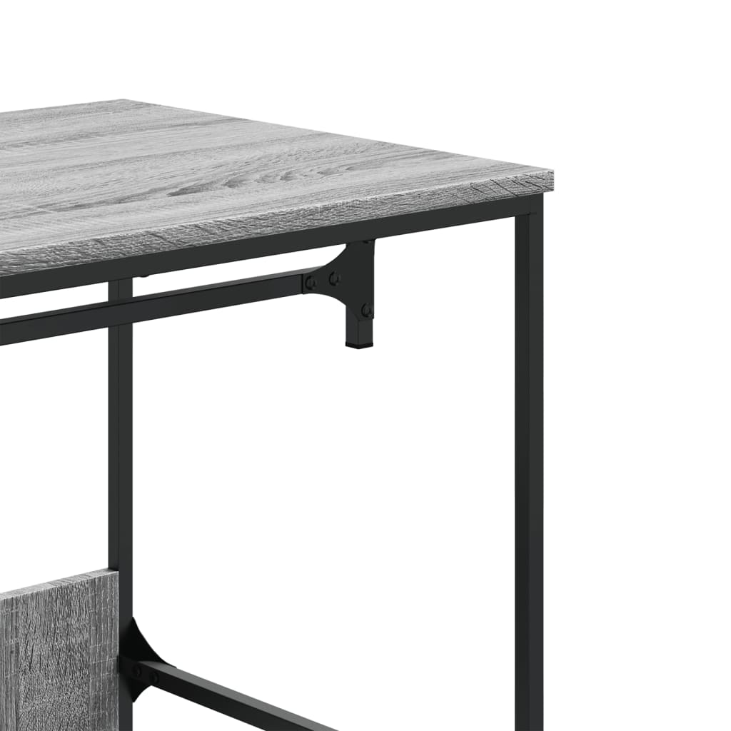 Kledingkast 90x50x180 cm bewerkt hout grijs sonoma eikenkleurig is nu te koop bij PeponiXL, paradijselijk wonen!