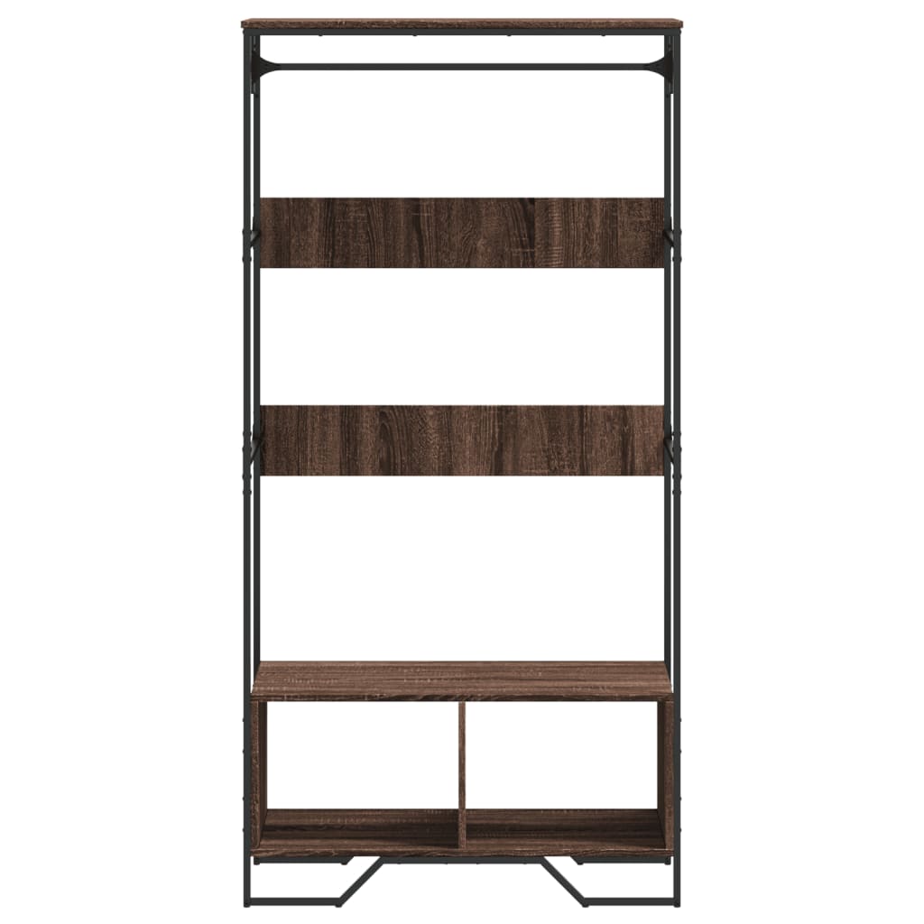 Kledingkast 90x50x180 cm bewerkt hout bruin eikenkleurig is nu te koop bij PeponiXL, paradijselijk wonen!