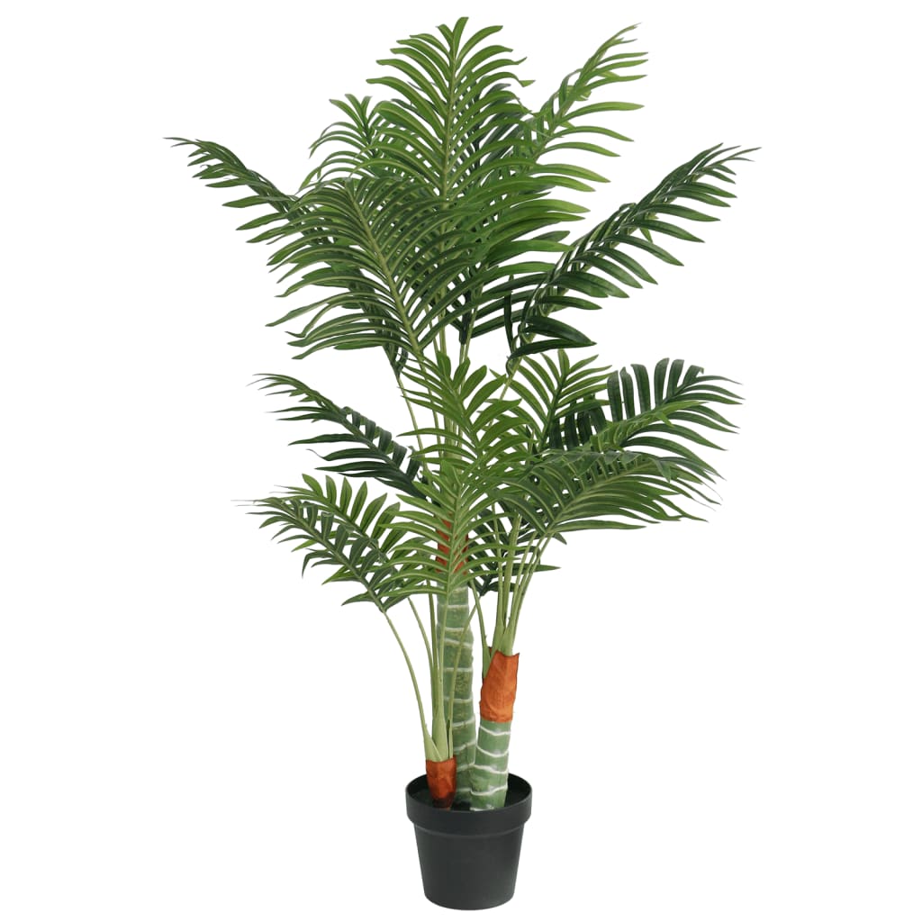 Kunstpalmboom met 3 stammen 120 cm polypropeen groen is nu te koop bij PeponiXL, paradijselijk wonen!
