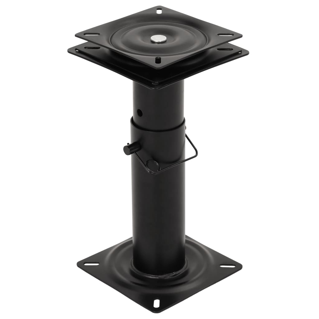 Bootstoelpoten 2 st verstelbaar met 360° draaiplateau staal is nu te koop bij PeponiXL, paradijselijk wonen!