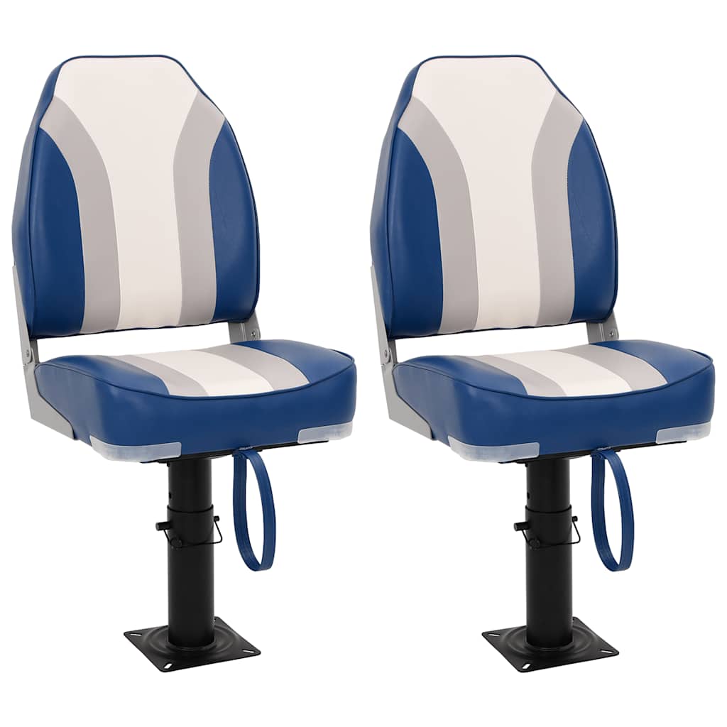 Bootstoelen 2 st met poot in hoogte verstelbaar 360° draaibaar is nu te koop bij PeponiXL, paradijselijk wonen!