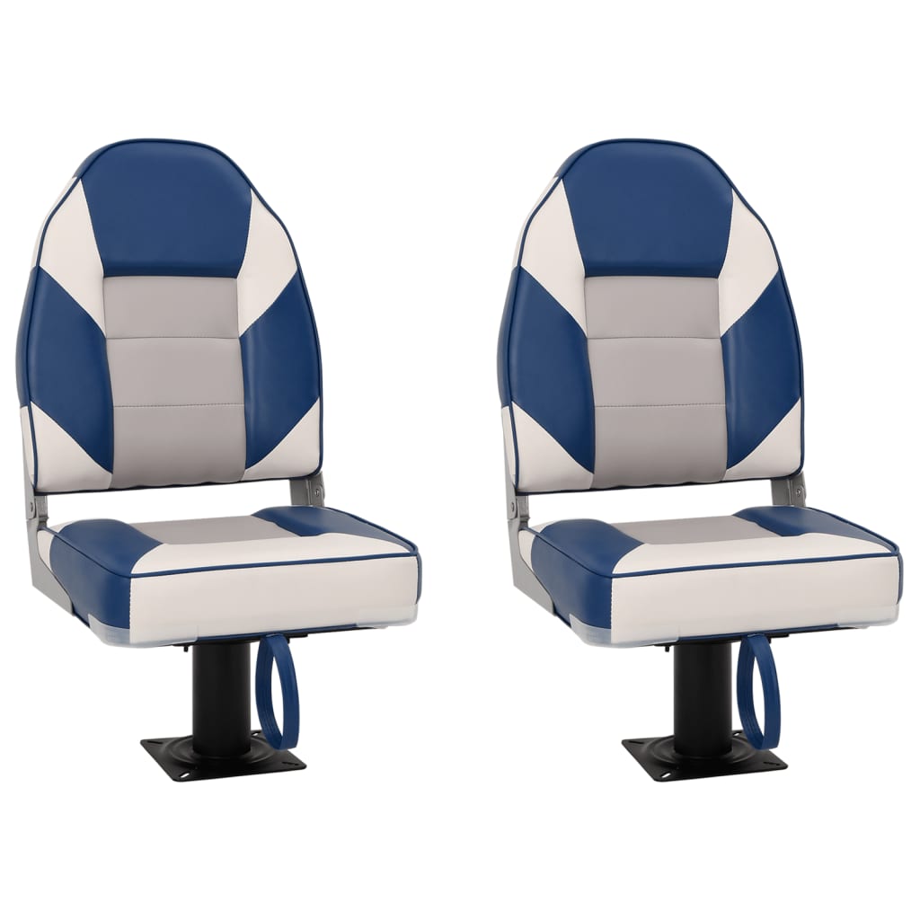 Bootstoelen 2 st met poot 360° draaibaar is nu te koop bij PeponiXL, paradijselijk wonen!