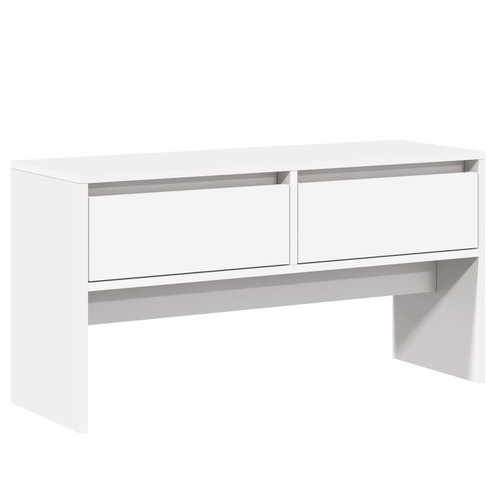 4-delige Garderobe set bewerkt hout wit is nu te koop bij PeponiXL, paradijselijk wonen!