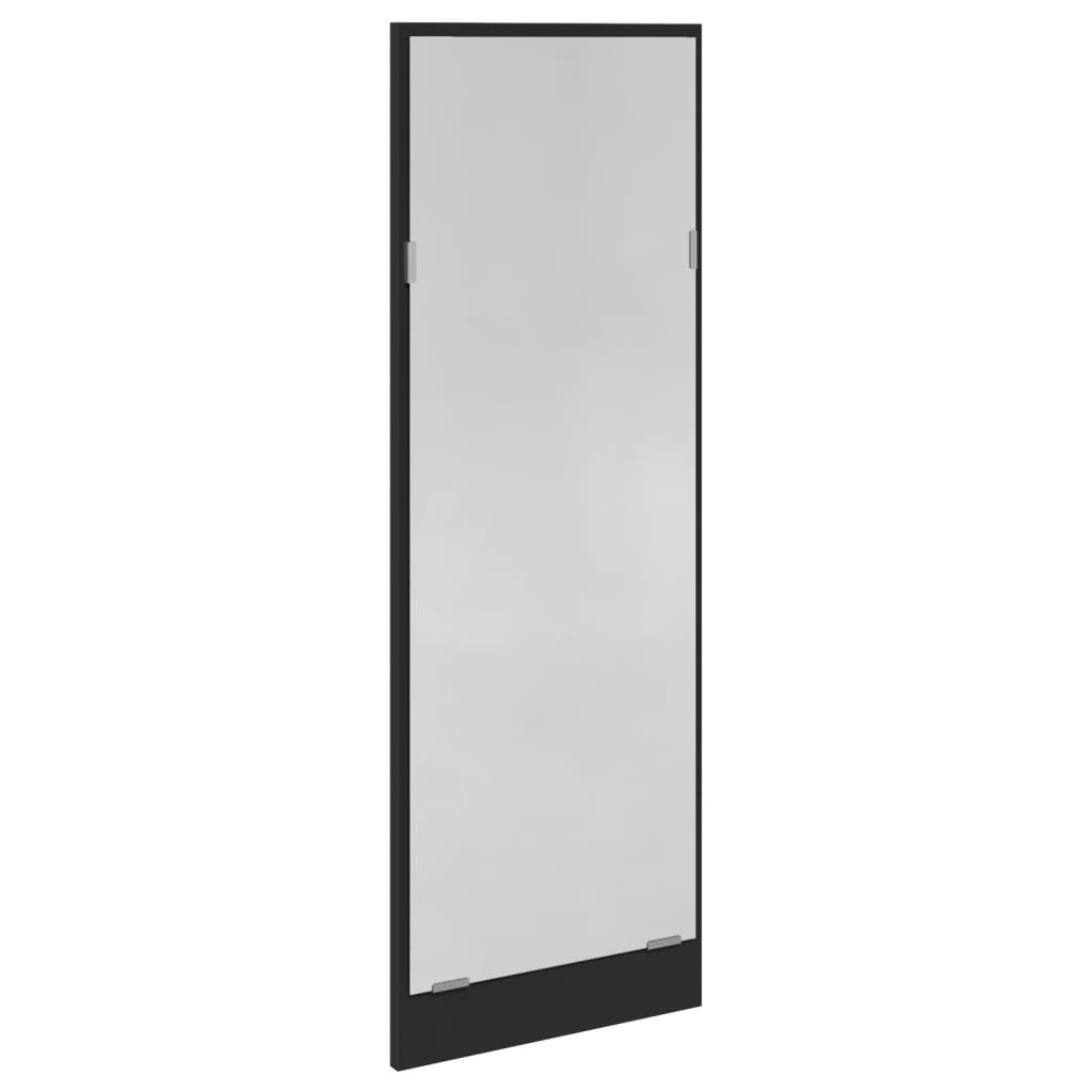 4-delige Garderobe set bewerkt hout zwart is nu te koop bij PeponiXL, paradijselijk wonen!