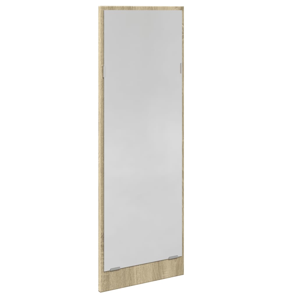 4-delige Garderobe set bewerkt hout sonoma eikenkleurig is nu te koop bij PeponiXL, paradijselijk wonen!