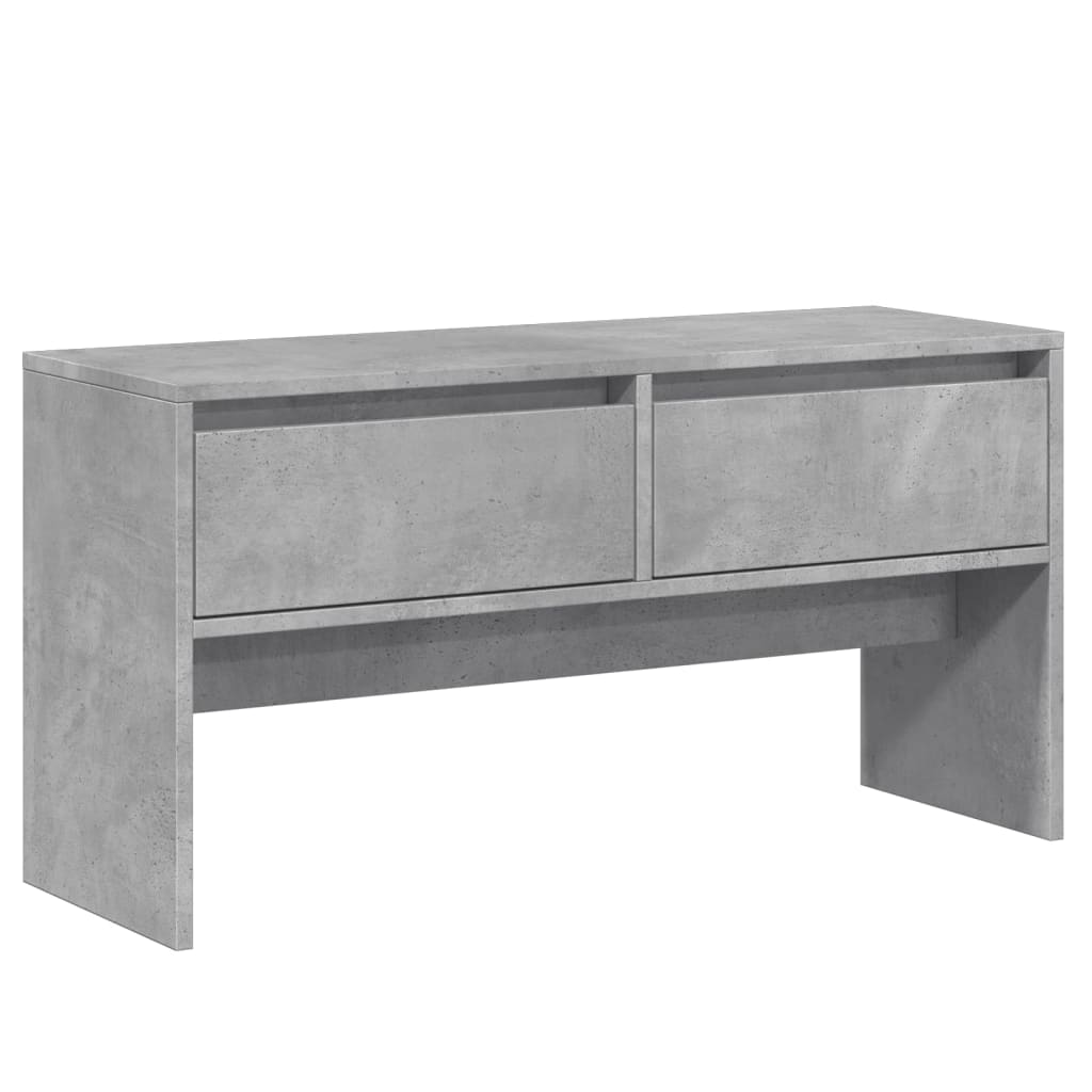 4-delige Garderobe set bewerkt hout betongrijs is nu te koop bij PeponiXL, paradijselijk wonen!