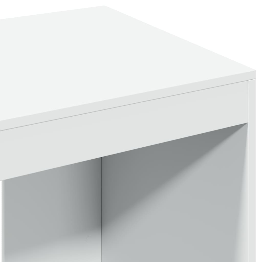 Bureau 103,5x56,5x94 cm bewerkt hout wit is nu te koop bij PeponiXL, paradijselijk wonen!