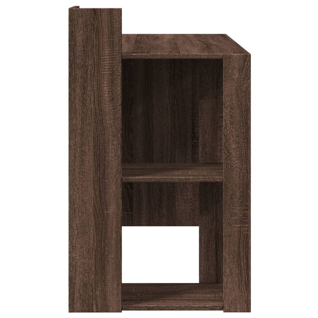 Bureau 103,5x56,5x94 cm bewerkt hout bruin eikenkleurig is nu te koop bij PeponiXL, paradijselijk wonen!
