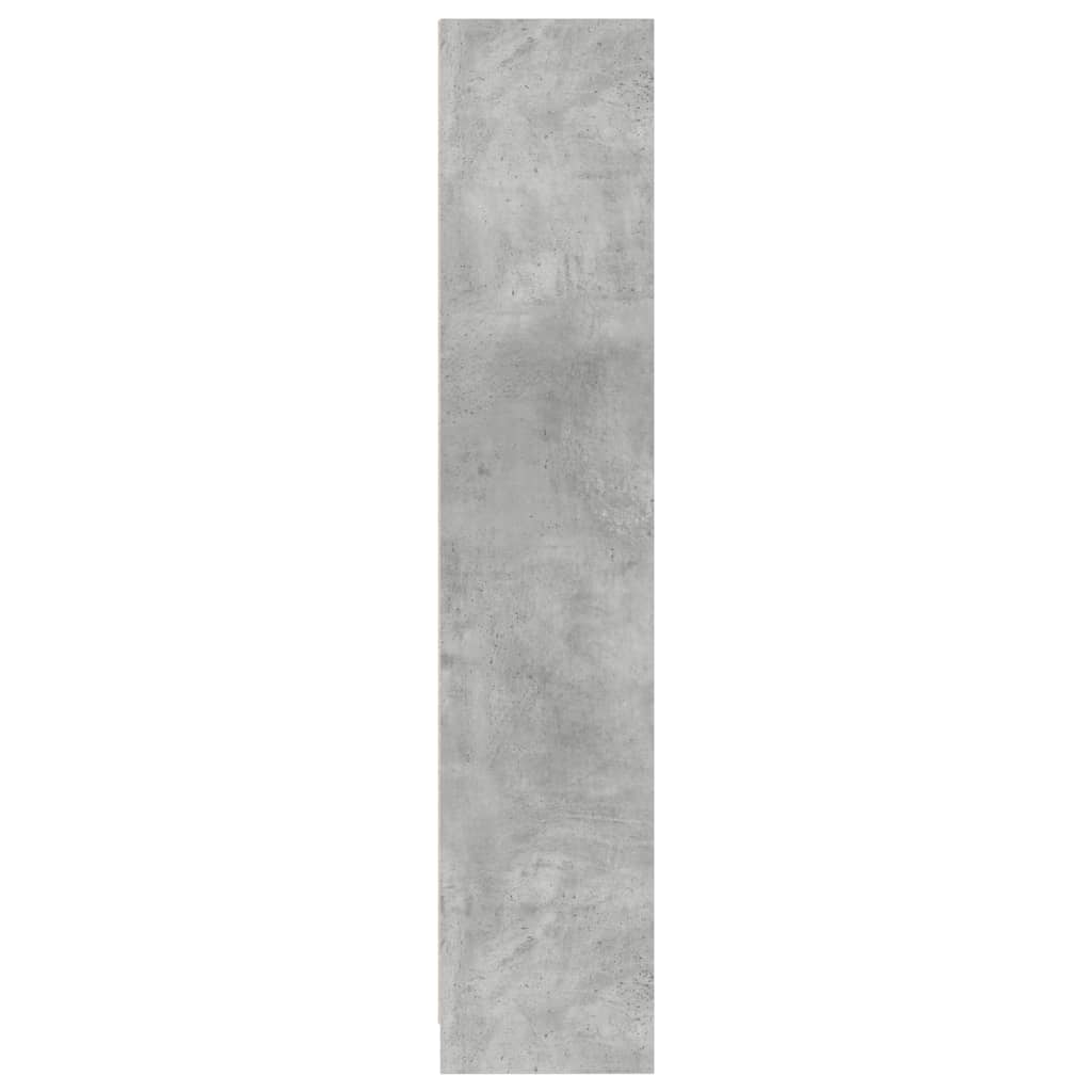 Boekenkast 57x28,5x107,5 cm bewerkt hout betongrijs is nu te koop bij PeponiXL, paradijselijk wonen!