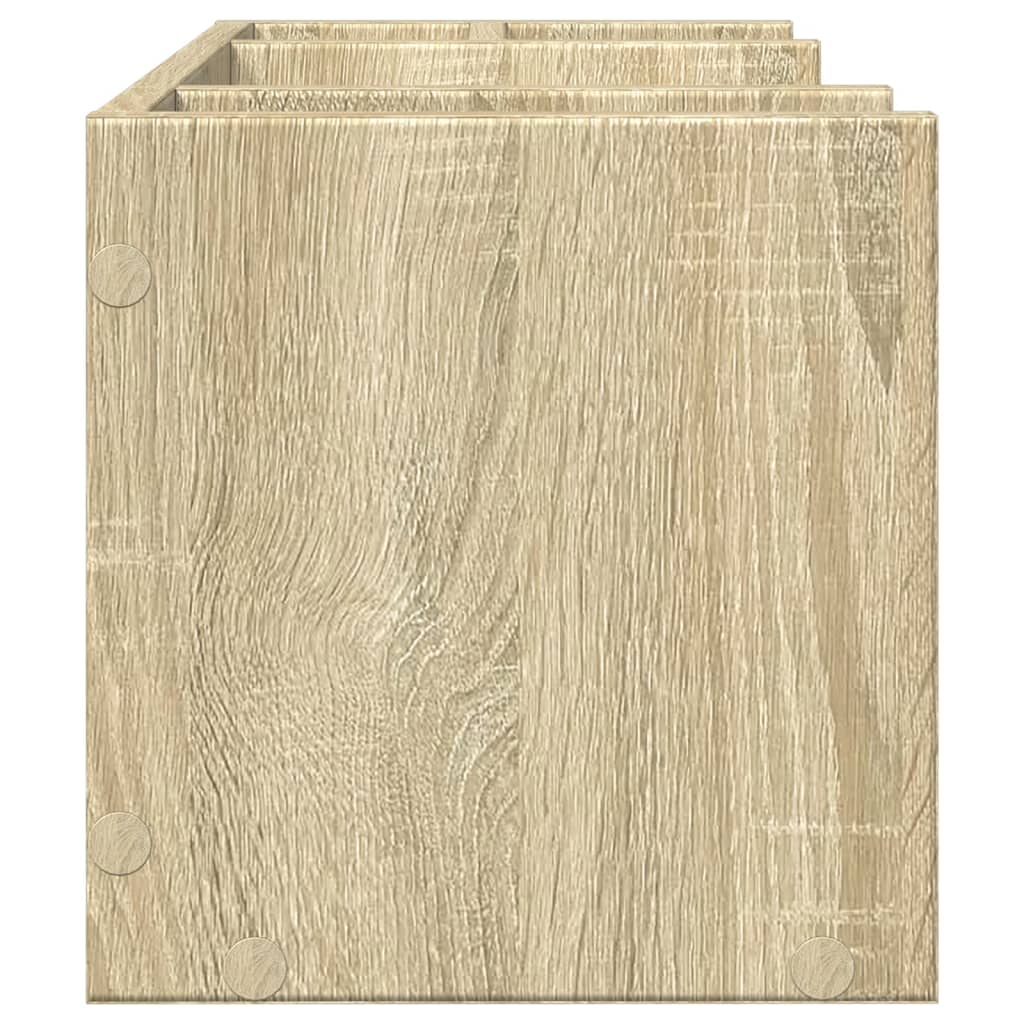Bureau organiser 44,5x24x25 cm bewerkt hout sonoma eikenkleurig is nu te koop bij PeponiXL, paradijselijk wonen!