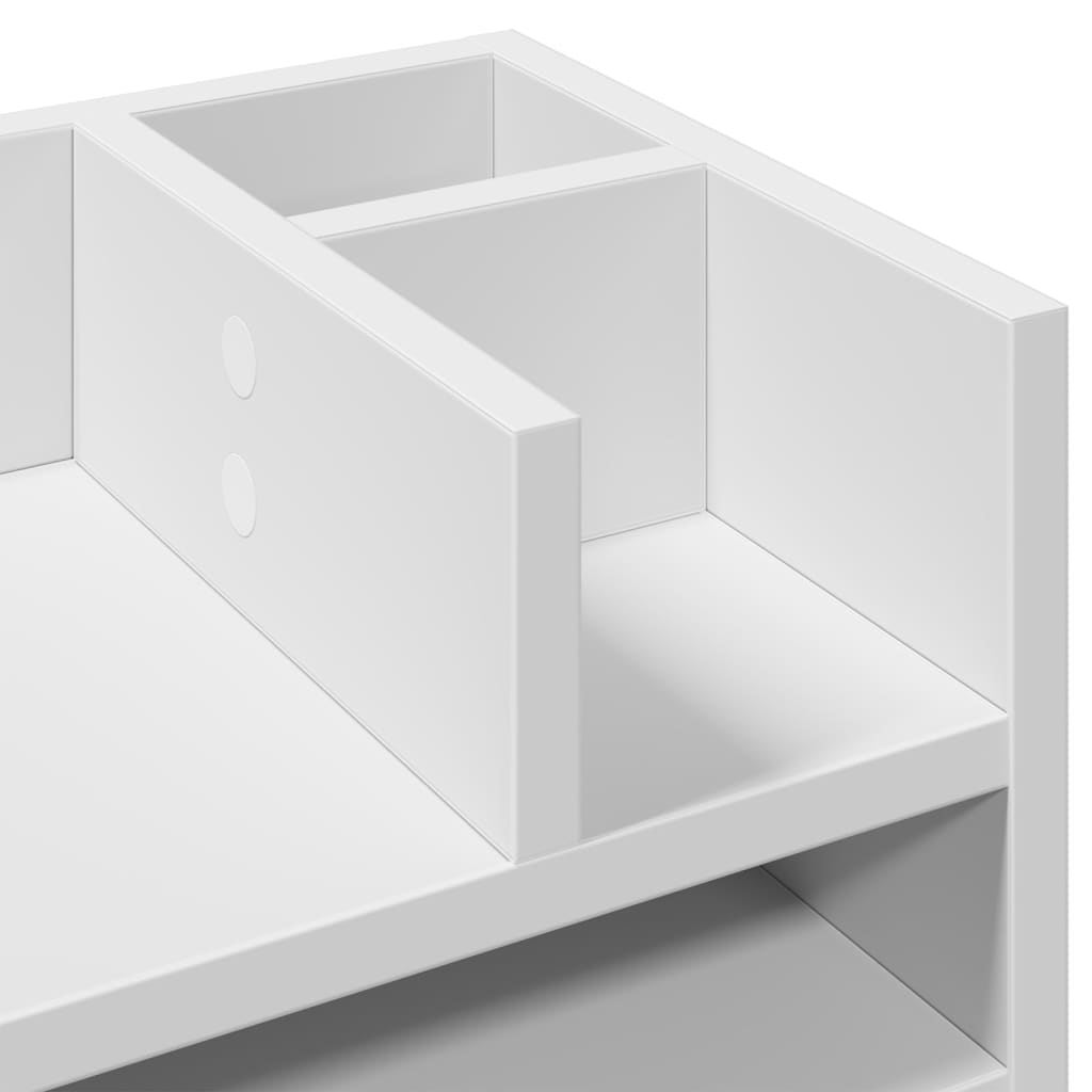 Bureau organiser 44,5x24x25 cm bewerkt hout betongrijs is nu te koop bij PeponiXL, paradijselijk wonen!