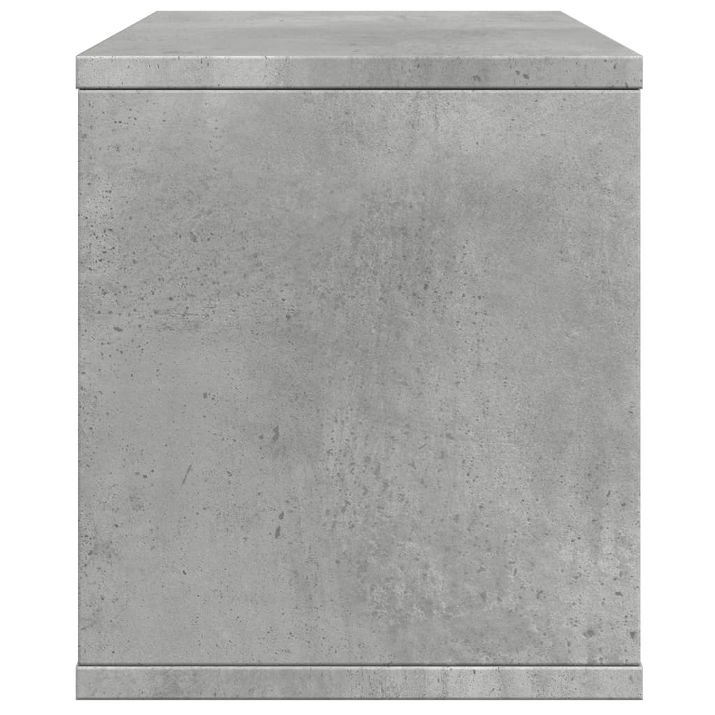 Bureau organiser 36x26x29,5 cm bewerkt hout betongrijs is nu te koop bij PeponiXL, paradijselijk wonen!