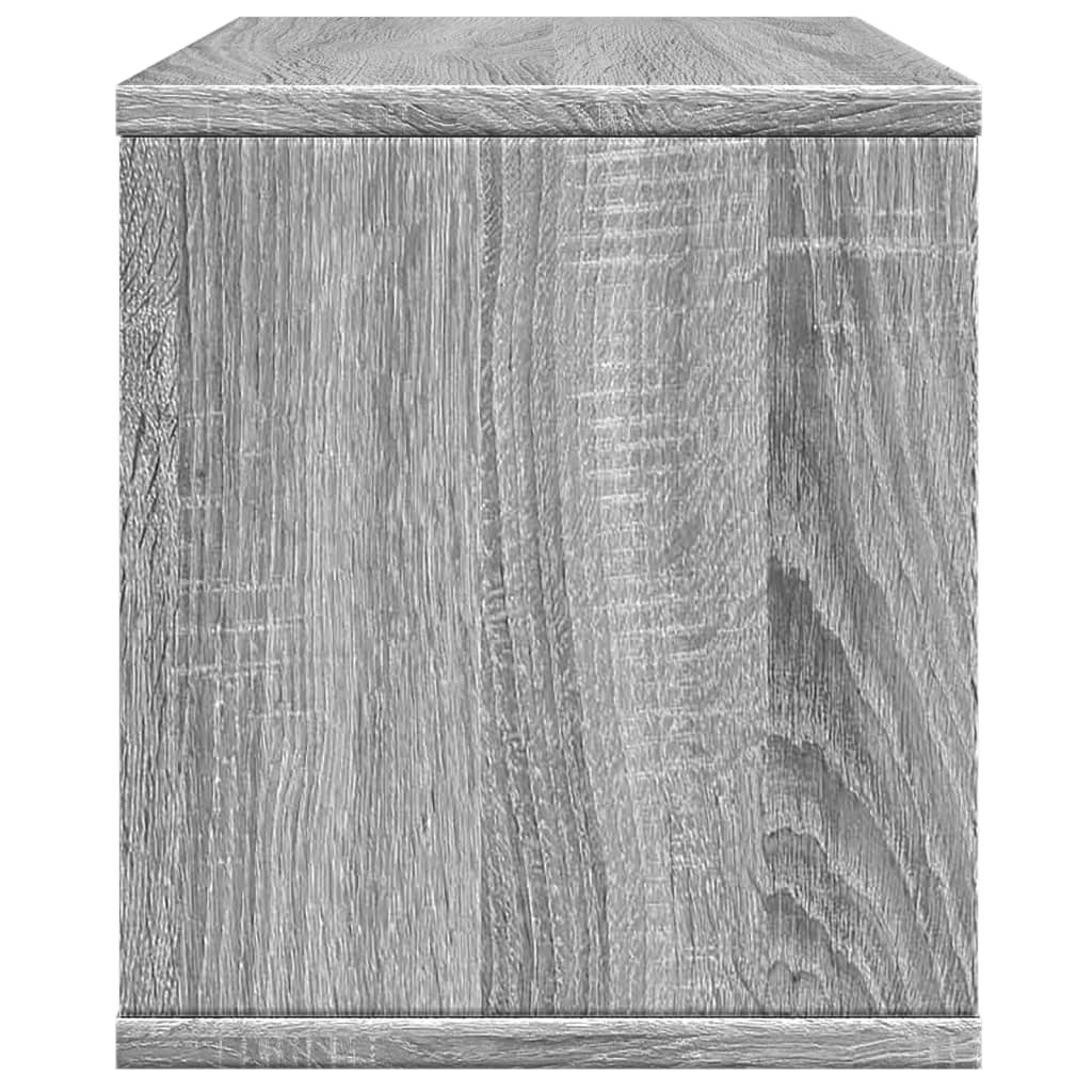 Bureau organiser 36x26x29,5 cm bewerkt hout grijs sonoma eiken is nu te koop bij PeponiXL, paradijselijk wonen!