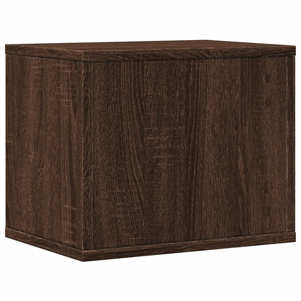 Bureau organiser 36x26x29,5 cm bewerkt hout bruin eikenkleurig is nu te koop bij PeponiXL, paradijselijk wonen!