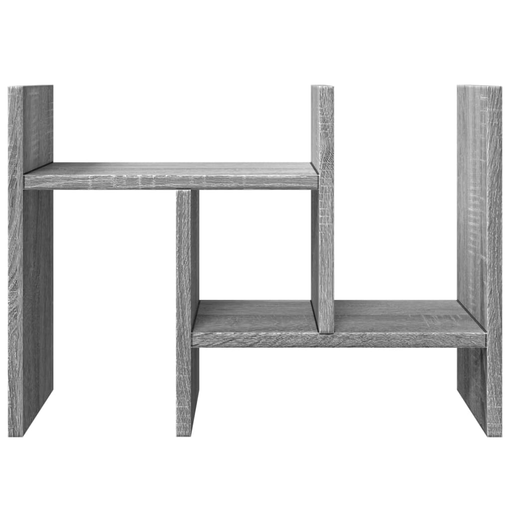 Bureau organiser 34,5x15,5x35,5 cm bewerkt hout grijs sonoma is nu te koop bij PeponiXL, paradijselijk wonen!
