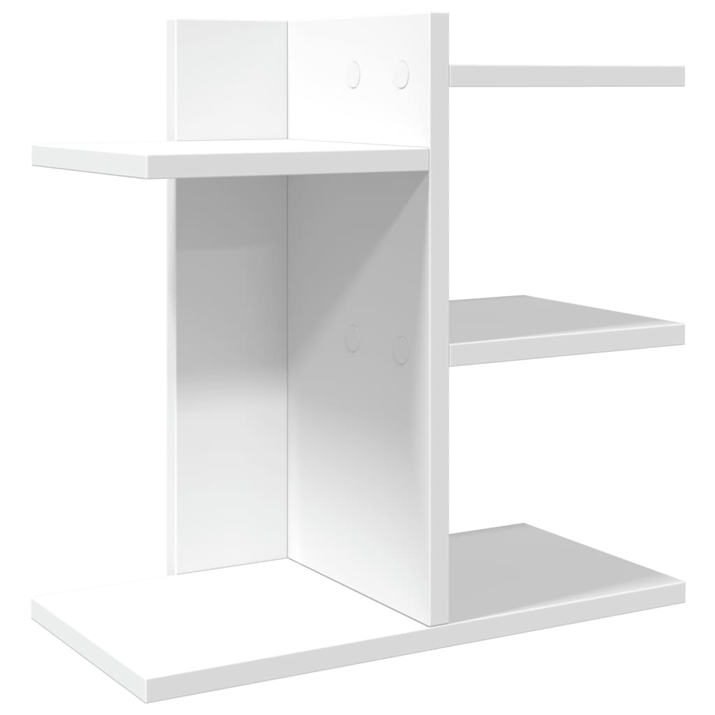 Bureau organiser 42x21,5x42 cm bewerkt hout wit is nu te koop bij PeponiXL, paradijselijk wonen!