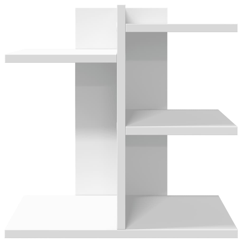 Bureau organiser 42x21,5x42 cm bewerkt hout wit is nu te koop bij PeponiXL, paradijselijk wonen!