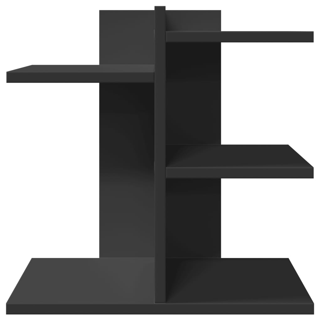 Bureau organiser 42x21,5x42 cm bewerkt hout zwart is nu te koop bij PeponiXL, paradijselijk wonen!