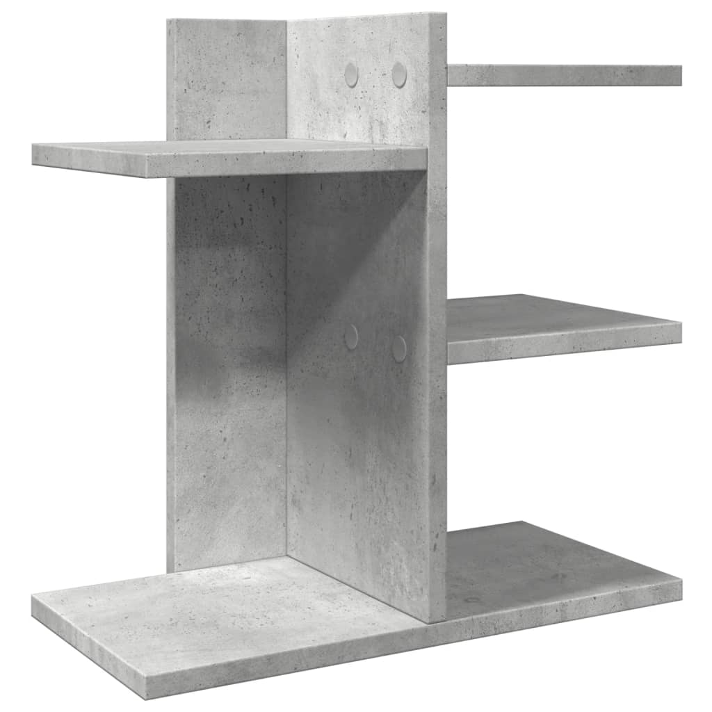 Bureau organiser 42x21,5x42 cm bewerkt hout betongrijs is nu te koop bij PeponiXL, paradijselijk wonen!