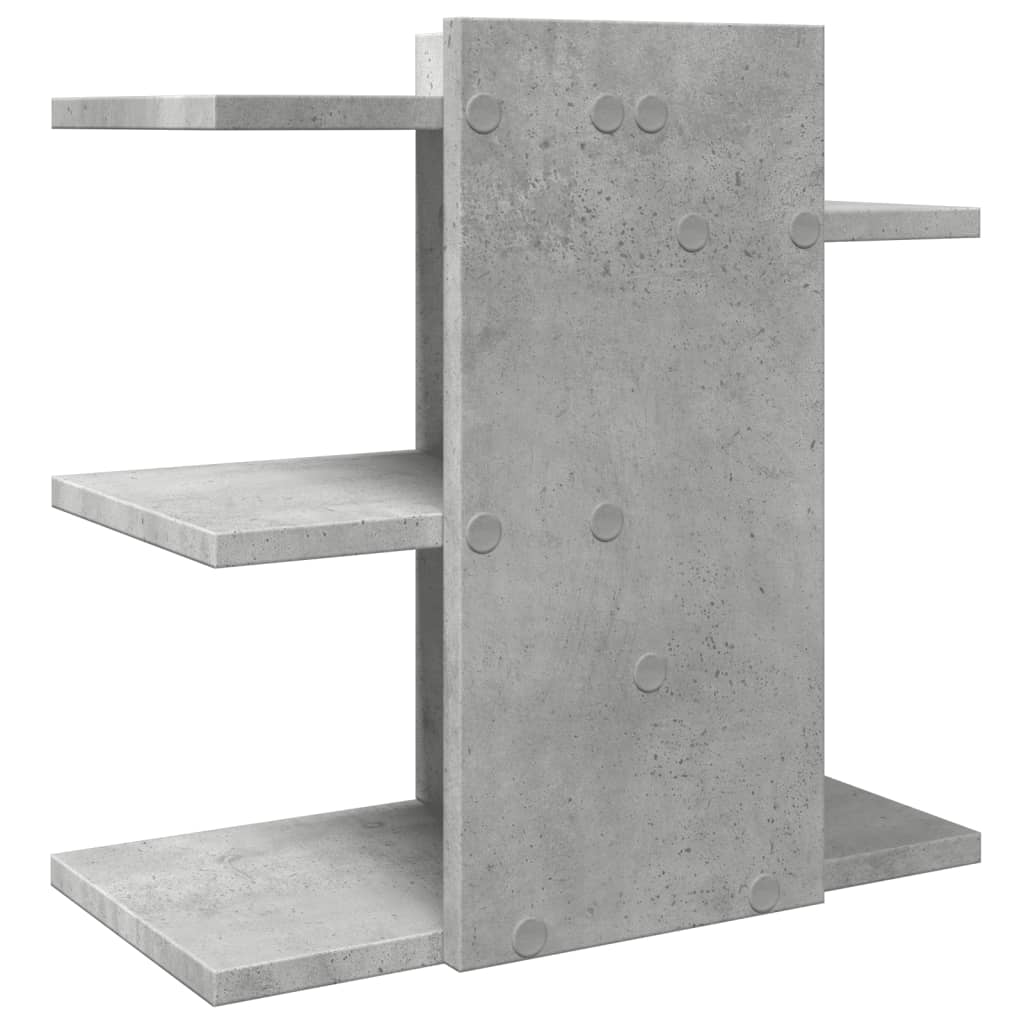 Bureau organiser 42x21,5x42 cm bewerkt hout betongrijs is nu te koop bij PeponiXL, paradijselijk wonen!