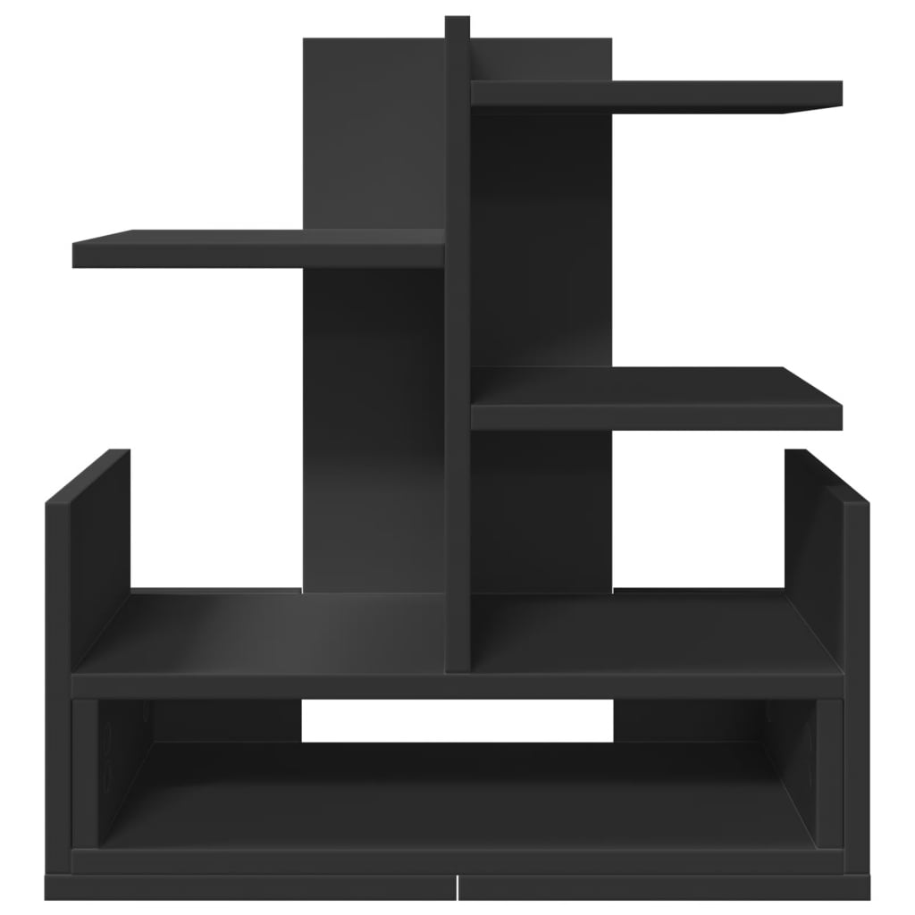 Bureau organiser 49x20x52,5 cm bewerkt hout zwart is nu te koop bij PeponiXL, paradijselijk wonen!