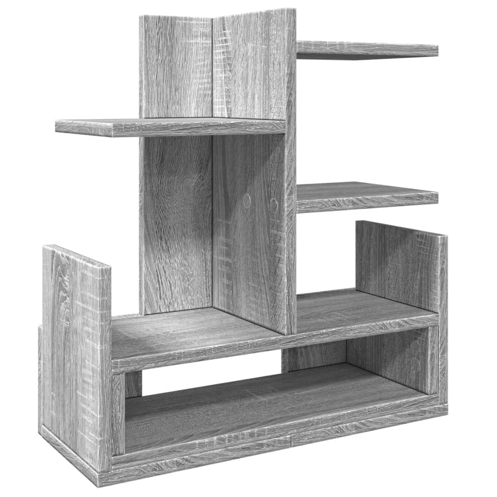 Bureau organiser 49x20x52,5 cm bewerkt hout grijs sonoma eiken is nu te koop bij PeponiXL, paradijselijk wonen!