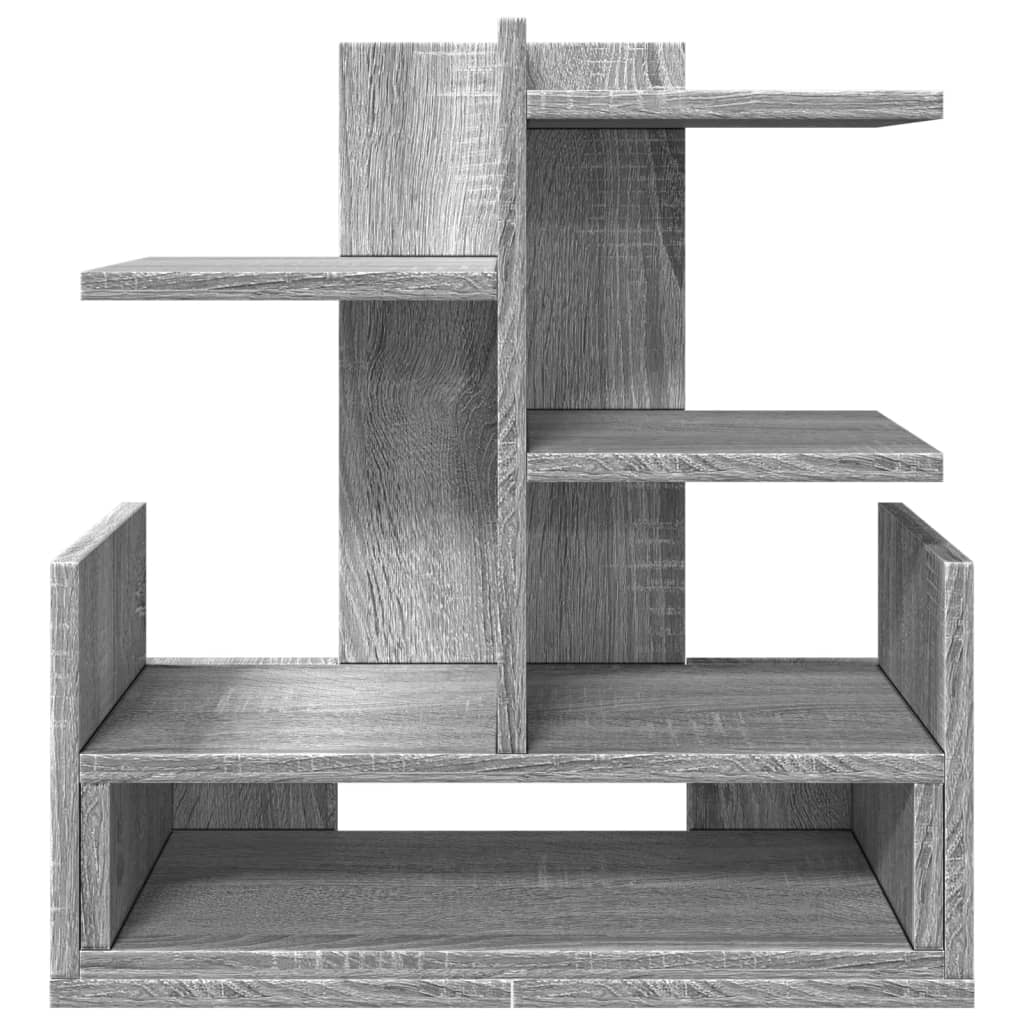 Bureau organiser 49x20x52,5 cm bewerkt hout grijs sonoma eiken is nu te koop bij PeponiXL, paradijselijk wonen!