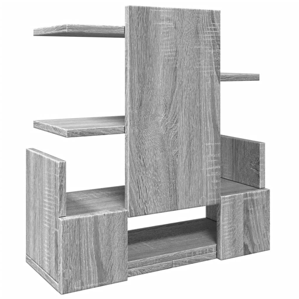Bureau organiser 49x20x52,5 cm bewerkt hout grijs sonoma eiken is nu te koop bij PeponiXL, paradijselijk wonen!