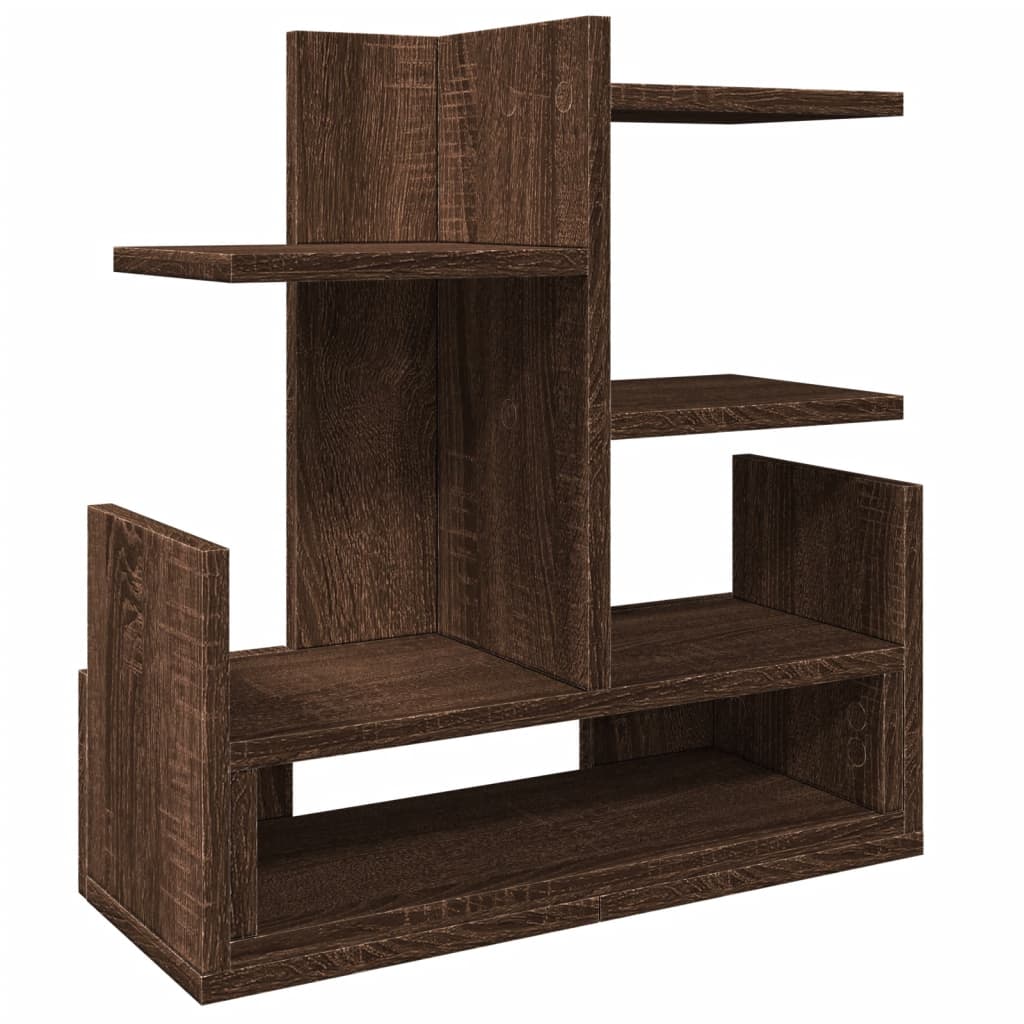 Bureau organiser 49x20x52,5 cm bewerkt hout bruin eikenkleurig is nu te koop bij PeponiXL, paradijselijk wonen!