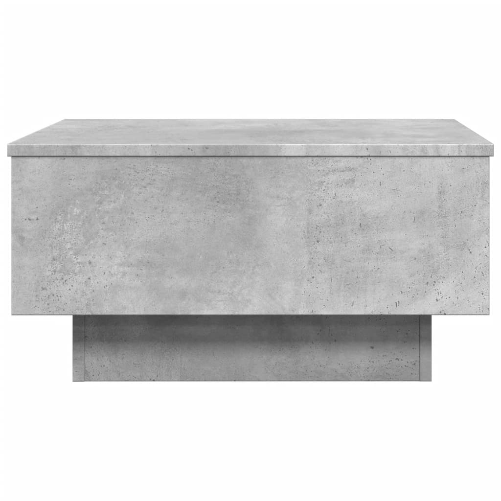 Salontafel 60x45x31 cm bewerkt hout betongrijs is nu te koop bij PeponiXL, paradijselijk wonen!