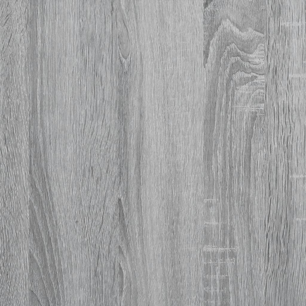 Salontafel 60x45x31 cm bewerkt hout grijs sonoma eikenkleurig is nu te koop bij PeponiXL, paradijselijk wonen!
